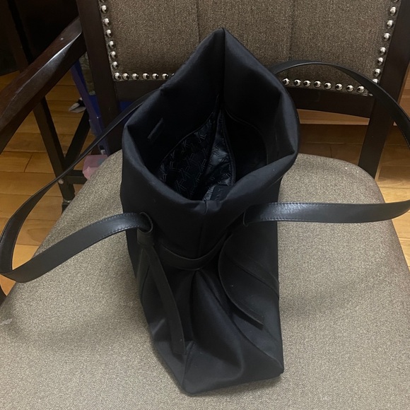 Kenzo Black Nylon and Leather Koi Fish Shoulder Bag - Picture 4 of 5